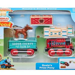 Thomas & Friends WOOD, Rosie's Prize Pony 6 Piece Set
