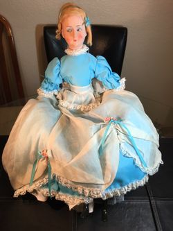 Vintage porcelain doll