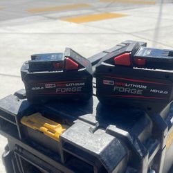 Milwaukee Baterías De 8.0 Y 12.0 