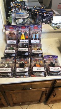Toony Terrors Horror Action Figures Set of 10