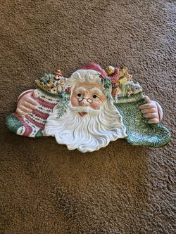 Fitz &Floyd Santa Server