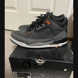 VNDS JORDAN 3 FEAR SIZE 13