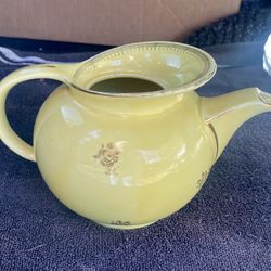 Two Ceramic Tea Pots, One Is Vintage