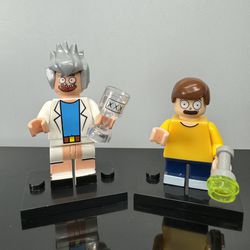 Rick And Morty Custom Minifigures Set Of 2PCS