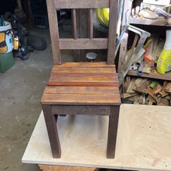 Early American Children’s Oak Chair