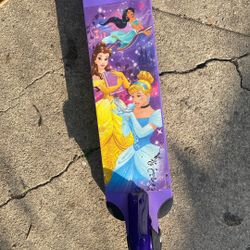 Huffy Disney Princess Folding Inline Kick Scooter
