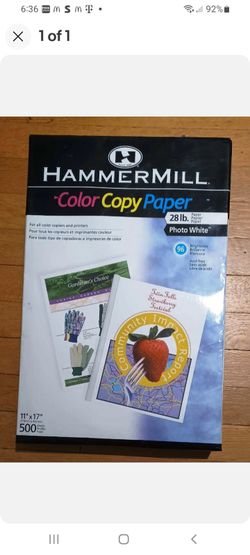 Hammermill 28 lb 11x17 Color Copy Printer Paper Ream 96 Brightness