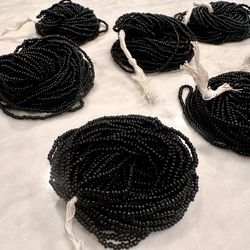 Black Seed Beads (16 Hanks)