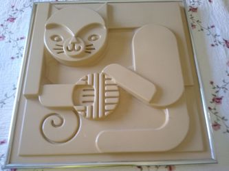 HARRY WYSOCKI Limited Edition 1970 Extruded Plastic 3-D Signed