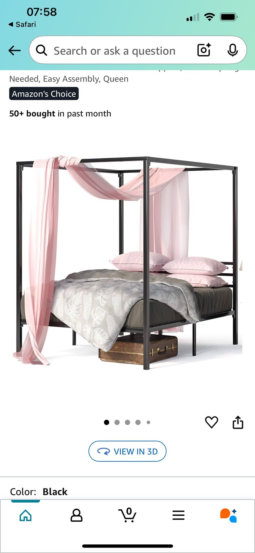 Canopy Bed Frame