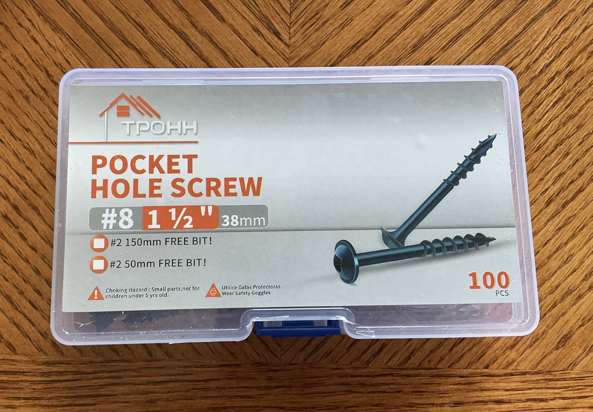 Pocket Hole Screws 1.5”