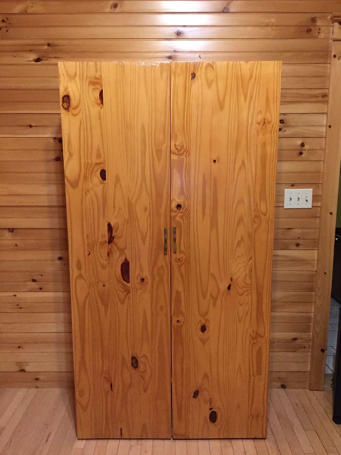 All Wood Wardrobe/Storage Closet