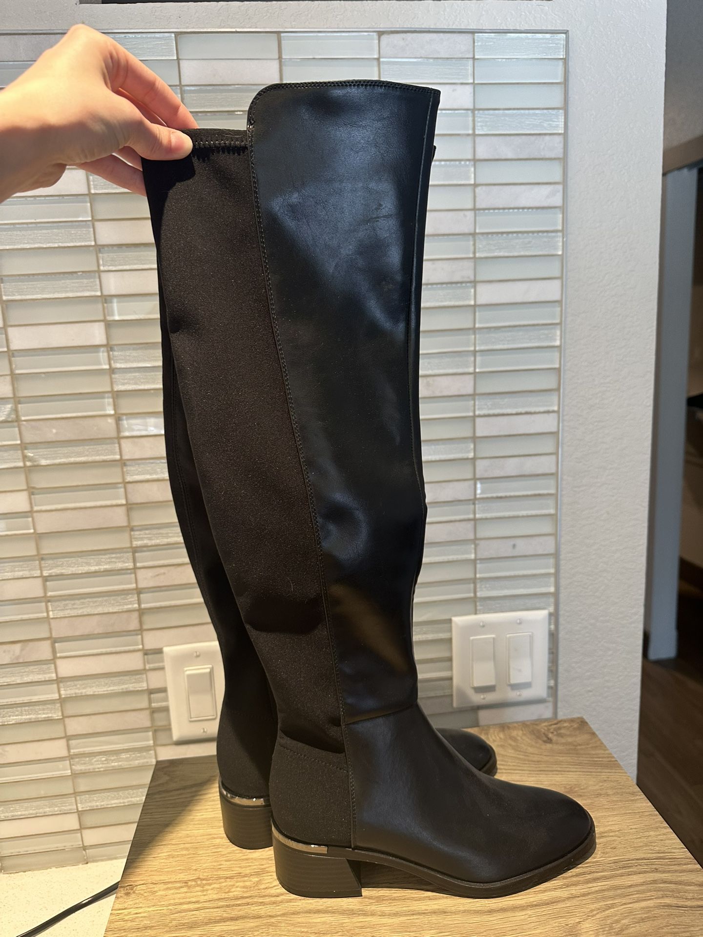 Calvin Klein Women's Jotty Over-The-Knee Boot