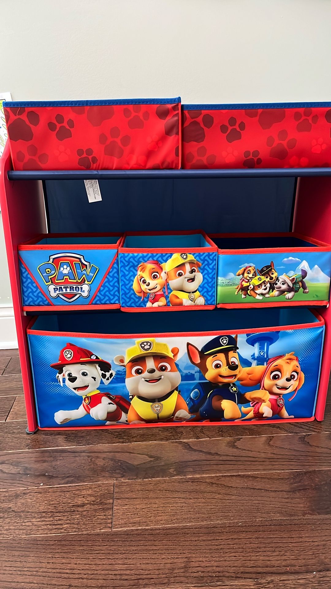 Paw Patrol Storage Shelf