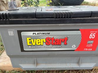 EverStart Platinum AGM Car Battery Group 65