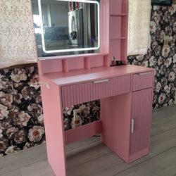 Pink Vanity