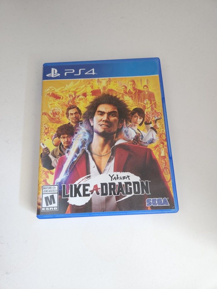 Yakuza Like a Dragon PS4