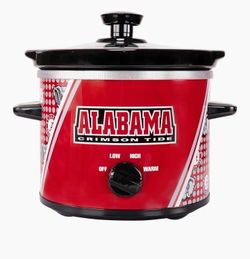 Title: Uncanny Brands Alabama Crimson Tide 2-Qt Slow Cooker Crockpot.:
