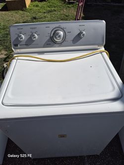 maytag washer for sale 250 30 day waranty delivery available also do repairs 