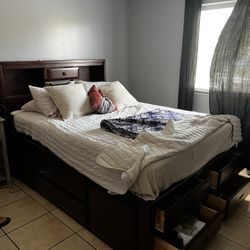 Bed Frame And Dresser