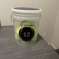12” Practice Softballs