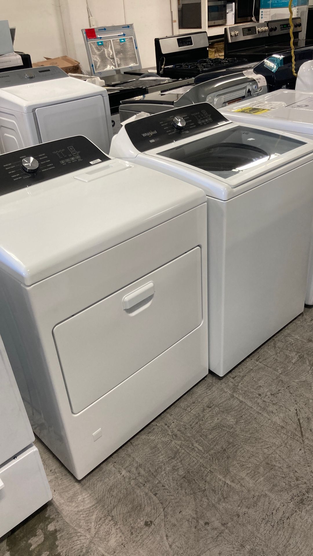 Washer And Dryer Set
