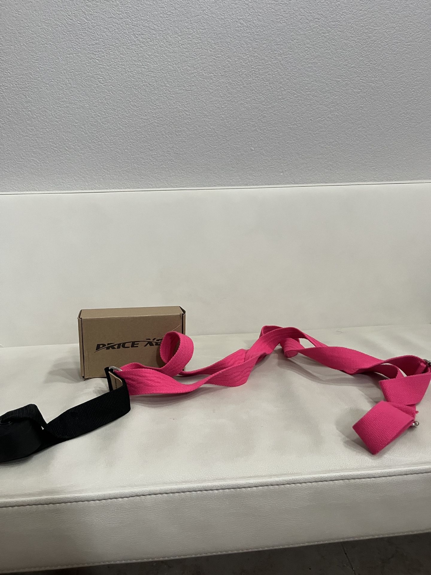 Door Flexibility & Stretching Leg Strap - Great for Ballet Cheer Dance Gymnastics or Any Sport Leg Stretcher Door Flexibility Trainer Premium Stretchi