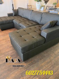 Black  sectional