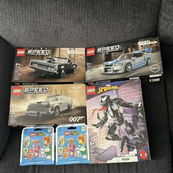 HUGE LEGOS BUNDLE (READ DESCRIPTION) VENOM AND MARIO LEGOS