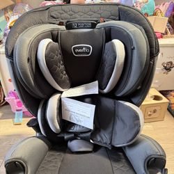New Baby Car Seat  Evenflo EveryFit All4One 3-in-1 Car Seat. 
