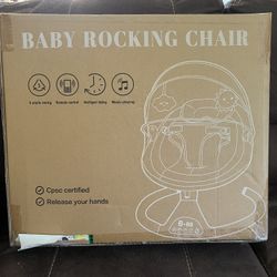 Pink Baby Rocking Chair