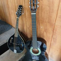 Brand New Acoustic Guitar And Mandolin Set 