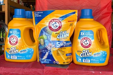 Arm & Hammer Detergent 96.2 Oz, 74 Loads (2 for  $16)
