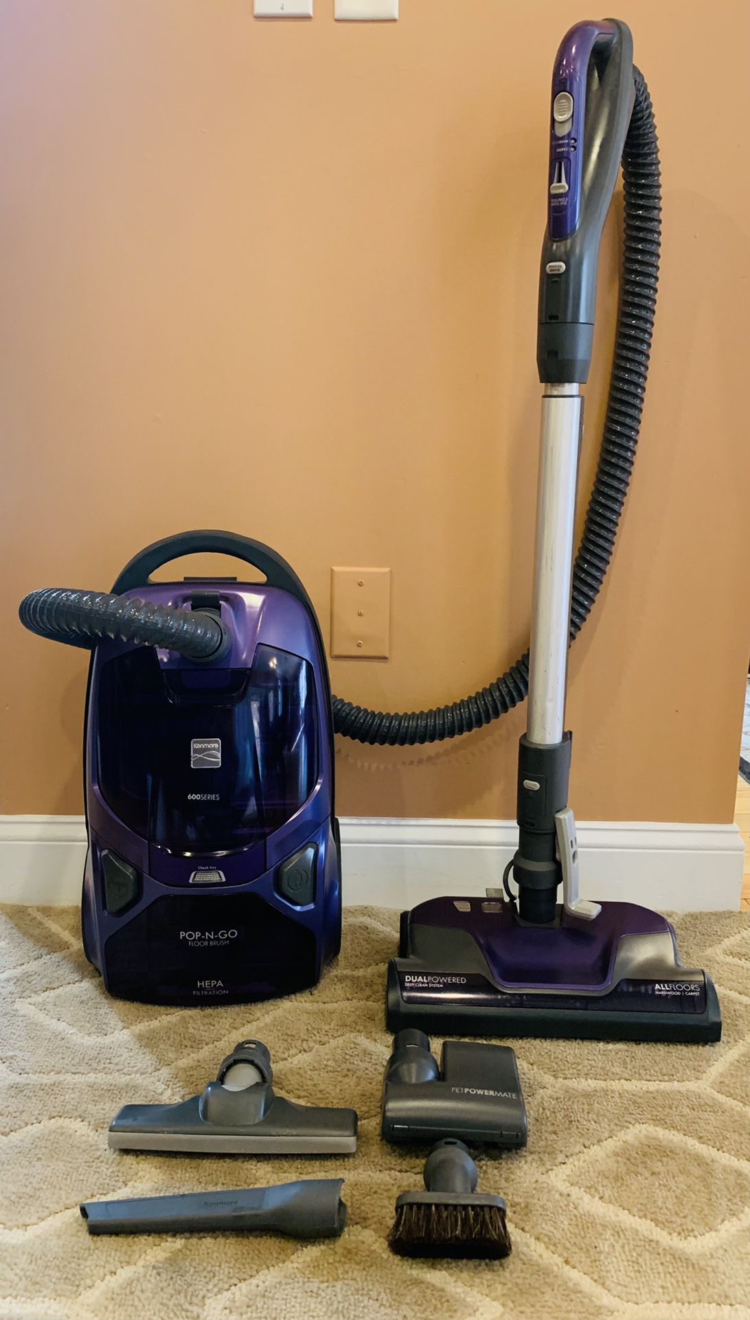 Kenmore canister vacuum cleaner