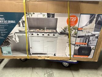5 burner gas grill