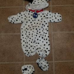 Dalmatian Puppy Costume 0 To 6 Months