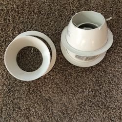 5 in. /6 in. LED White Baffle Recessed Light Trim (4)