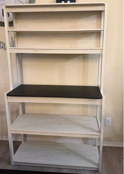 BRAND NEW Modern Farmhouse Baker’s Rack / Coffee Bar Station