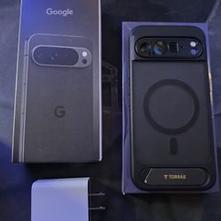 Google Pixel 9 Pro XL 128 Gb Obsidian UNLOCKED Bundle 