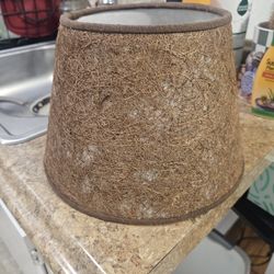 Brown Wicker LampShade