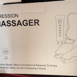 Leg Foot Calf Massager with Heat and Compression With Controller 