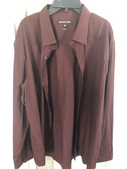 Michael Kors XXL slim fit dress shirt