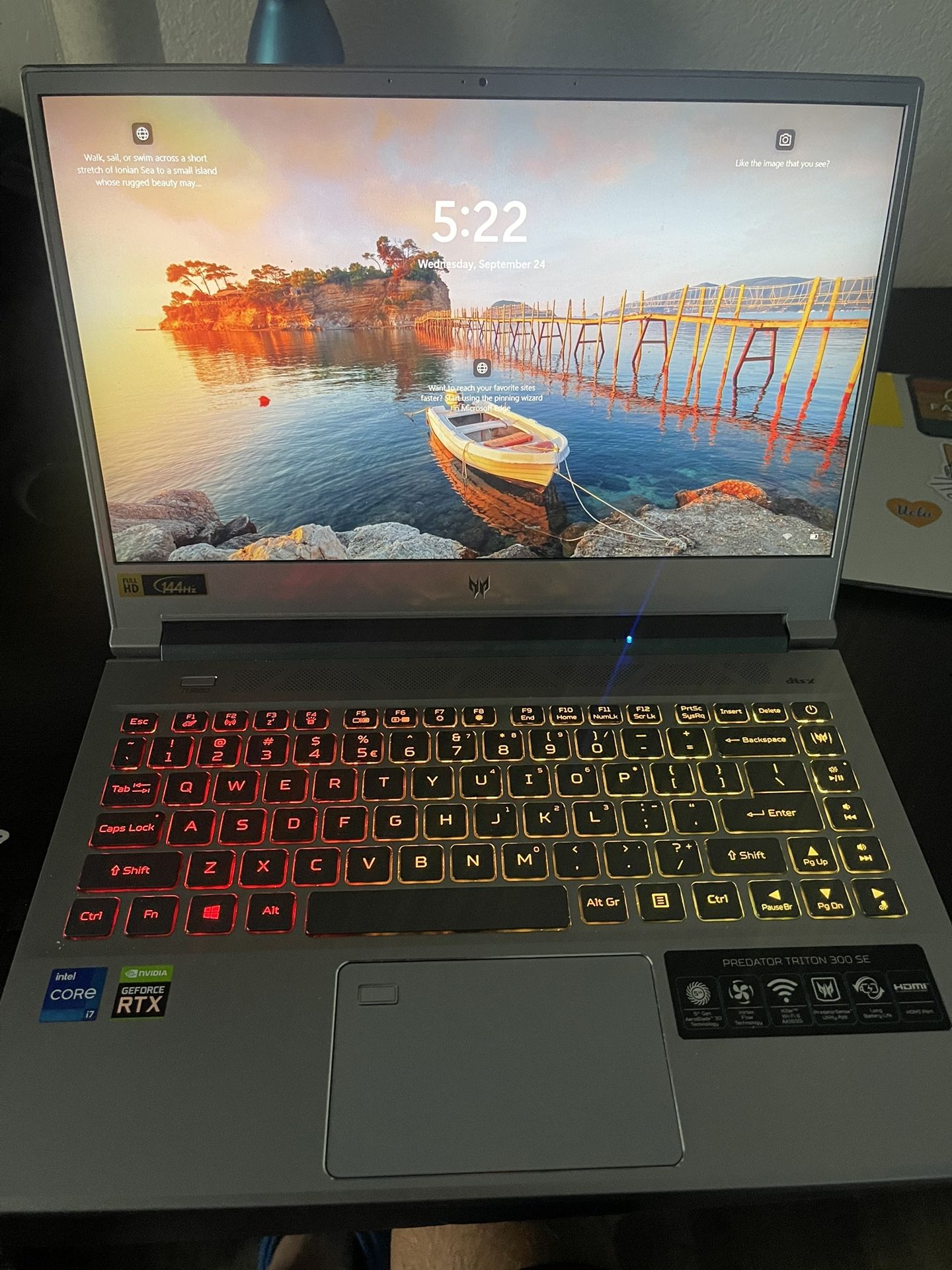 Acer Predator Triton 300 SE Gaming Laptop