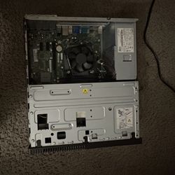 Pc And 2 Monitors 