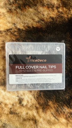 NiceDeco Full Cover Nail Tips Set