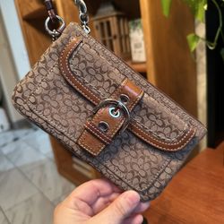 Vintage Coach Wallet Case