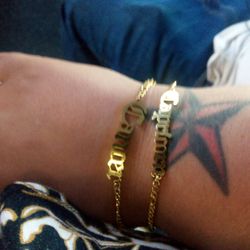 Gold Zodiac Bracelets 