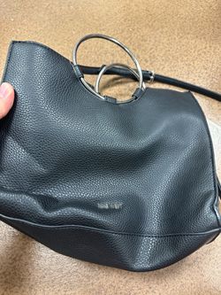 Nine West Black Bag with Ring Handle