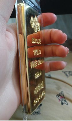 1 kilo gold bar rep message if interested