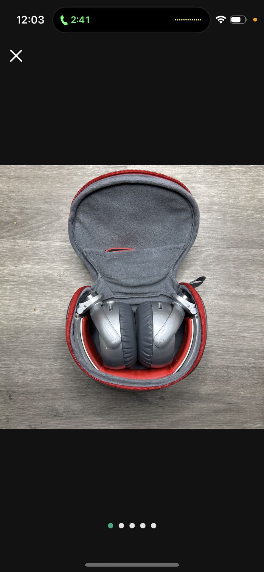 Sony MDR-X10 Headphones with Case